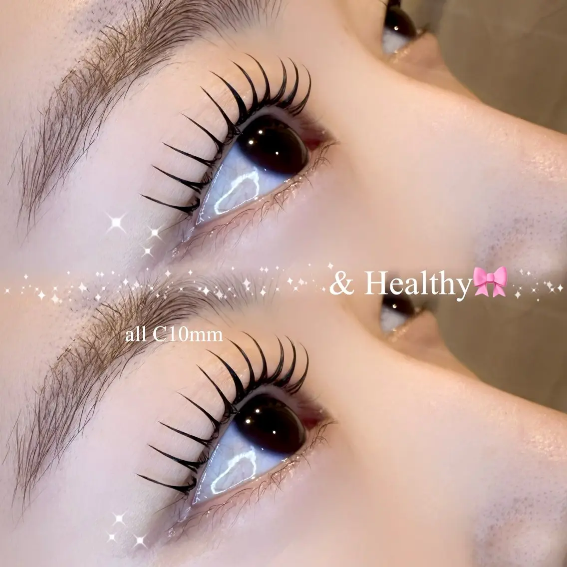 マツエク・マツパ フラットラッシュ eyelist nanaのマツエク・マツパデザイン