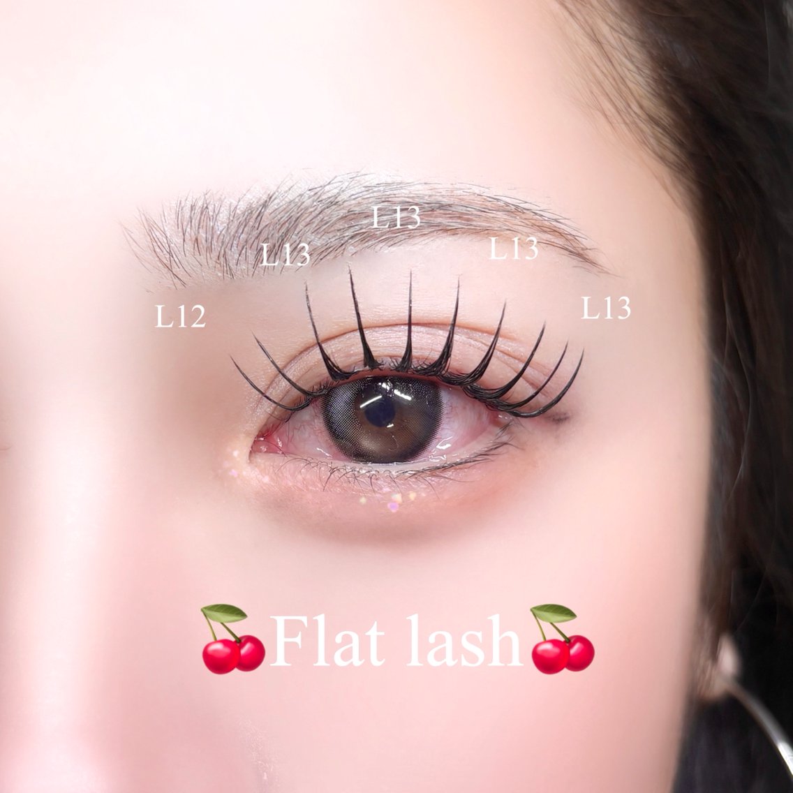 マツエク・マツパ マツエク REAL🍒 rannaのマツエク・マツパデザイン