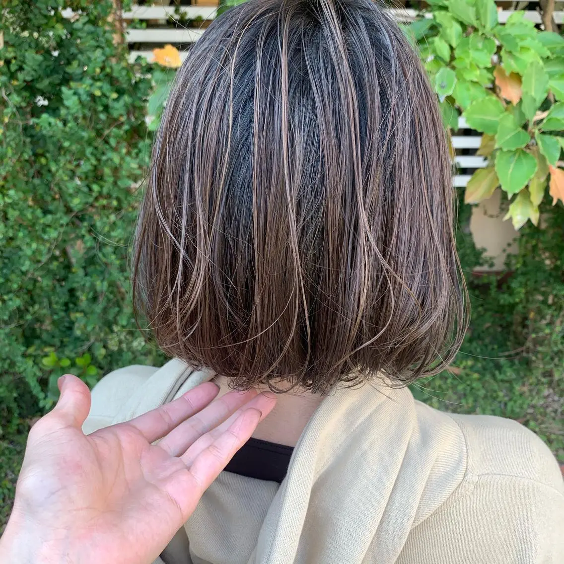 ミディアム カラー 髪質改善 の達人/杉原碧仁のヘアスタイル