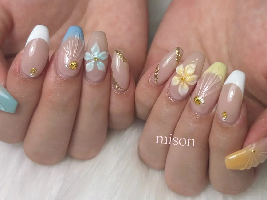 ネイル mison 安形友花のネイルデザイン