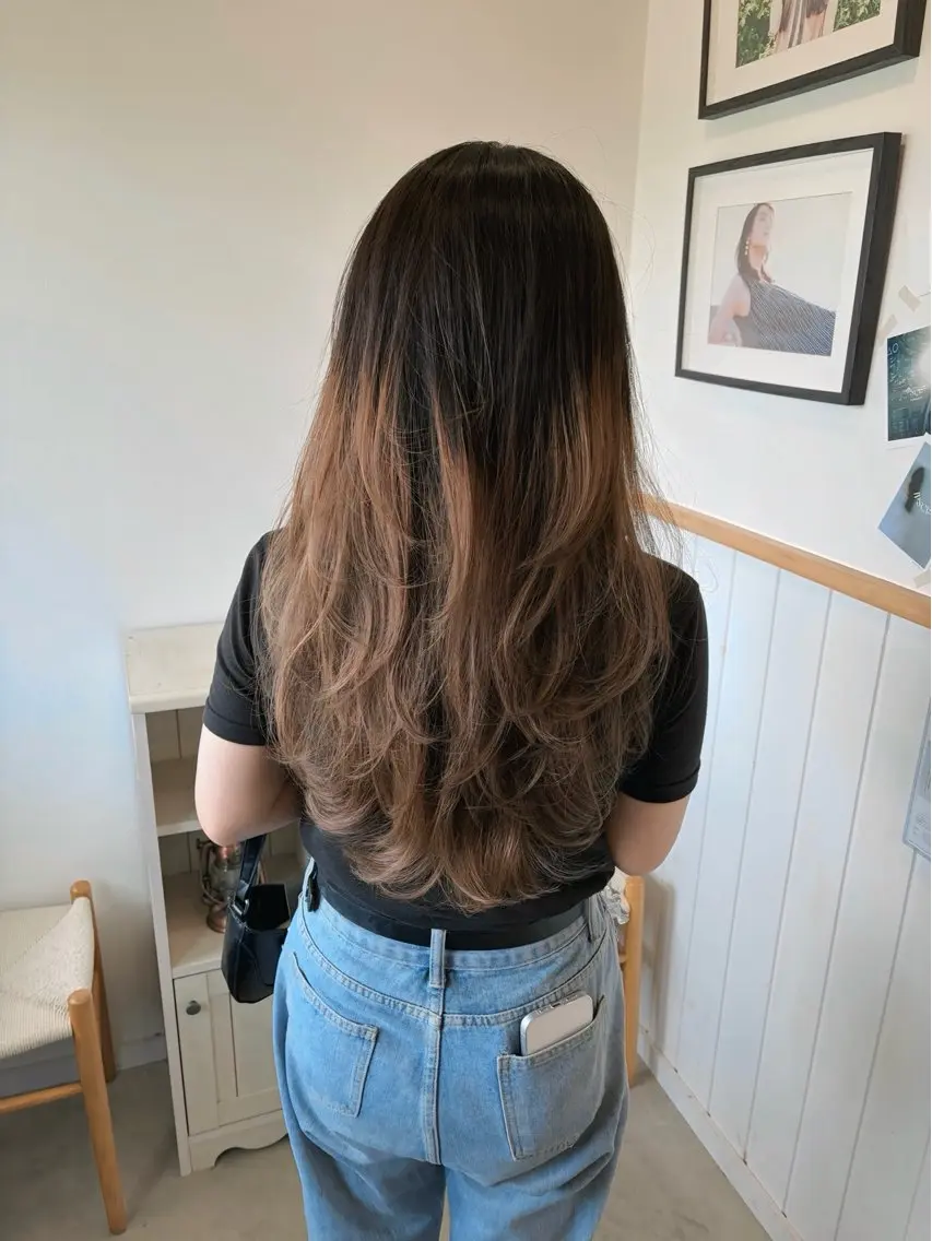 カラー 小林 隼輝のヘアスタイル