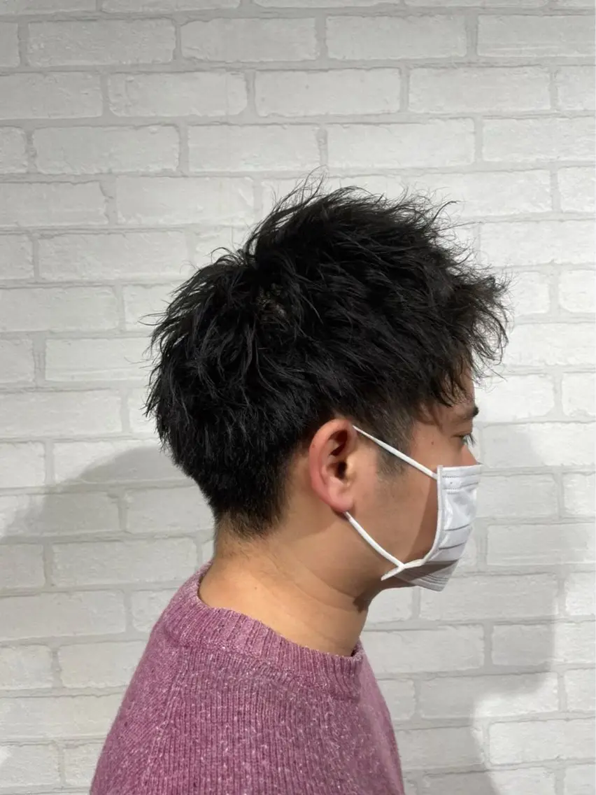 ⚡️メンズカット+炭酸シャンプー+眉カットの写真