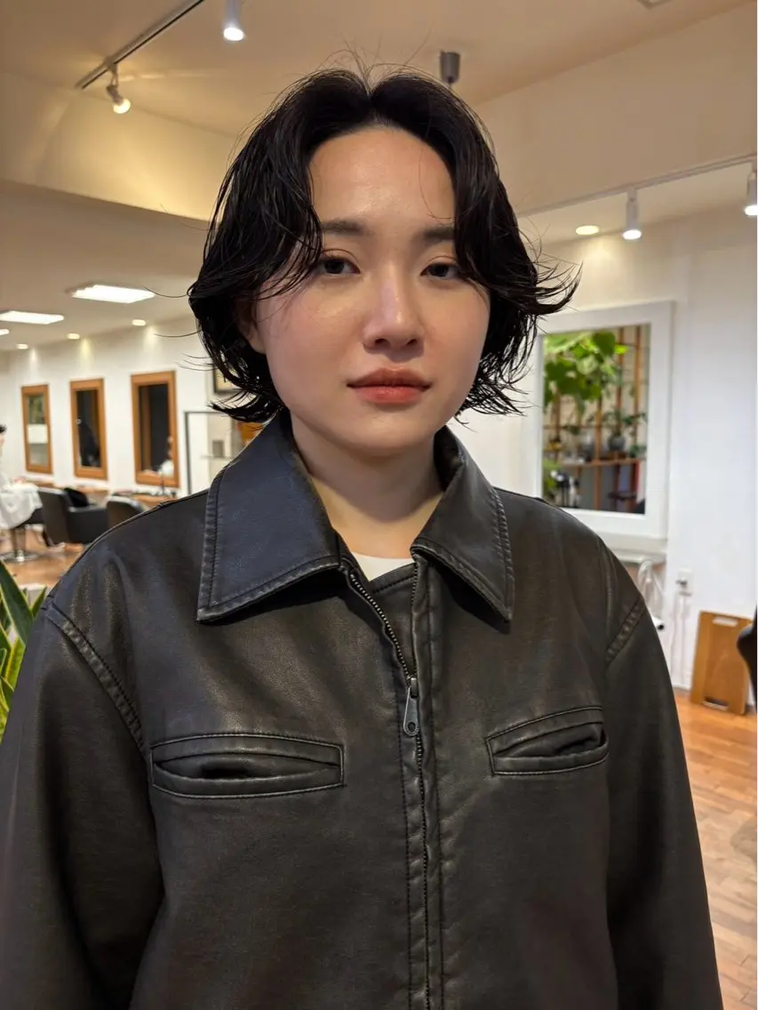 ショート カット パーマ ショートボブ特化🫧 /洋平【中目黒】のヘアスタイル
