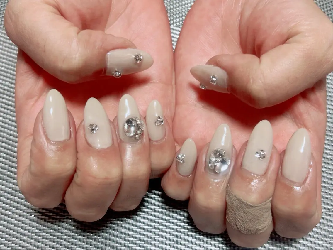 ネイル ジェルネイル キラキラネイル スカルプネイル ハンドネイル i nailのネイルデザイン