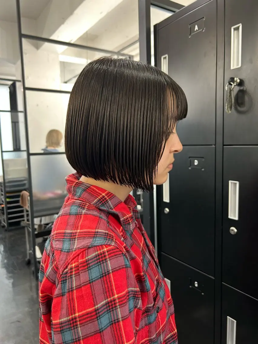 ショート ボブ 町田縮毛矯正/ 髪質改善/美髪特化のヘアスタイル