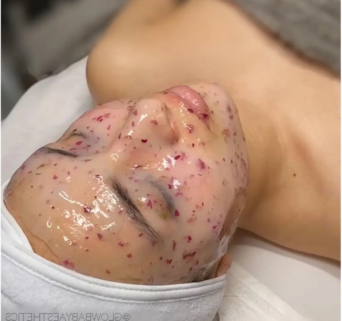 艶肌Wax &お肌もちもち高保湿【ハイドロジェリーマスク】の写真