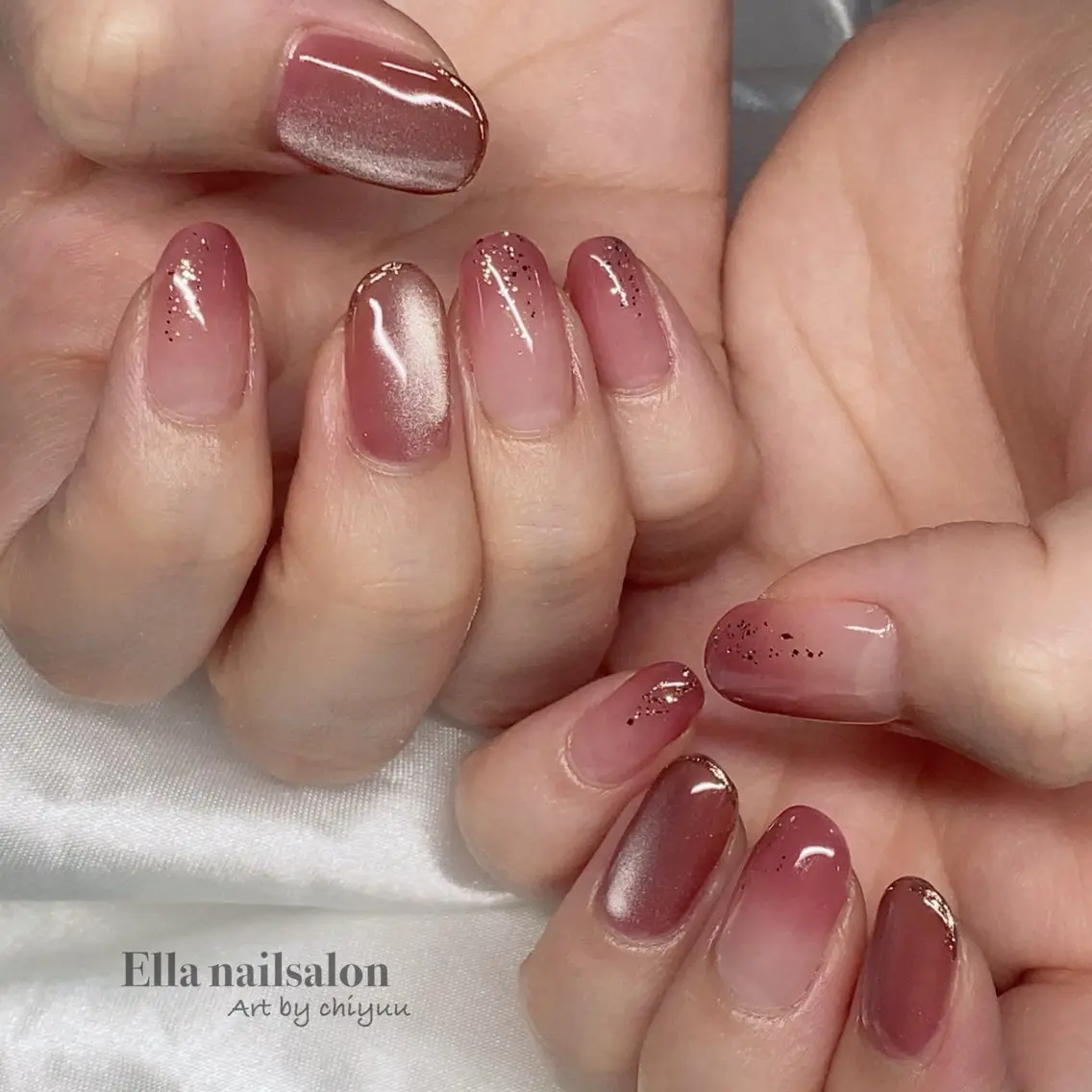 ネイル ハンドネイル フットネイル Ella nail ちゆうのネイルデザイン