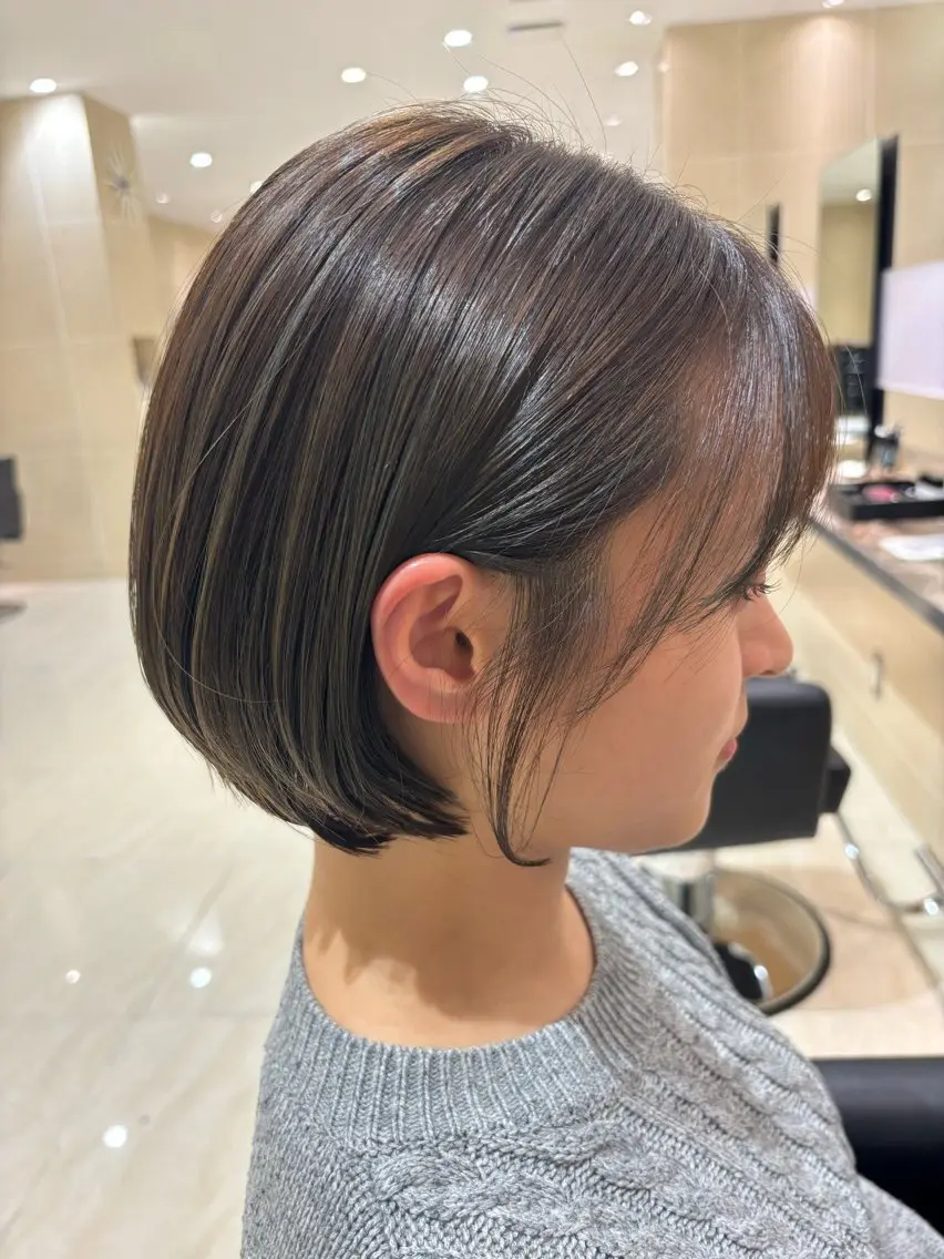 【大人女性♪】カット+髪質改善トリートメント¥5,000の写真