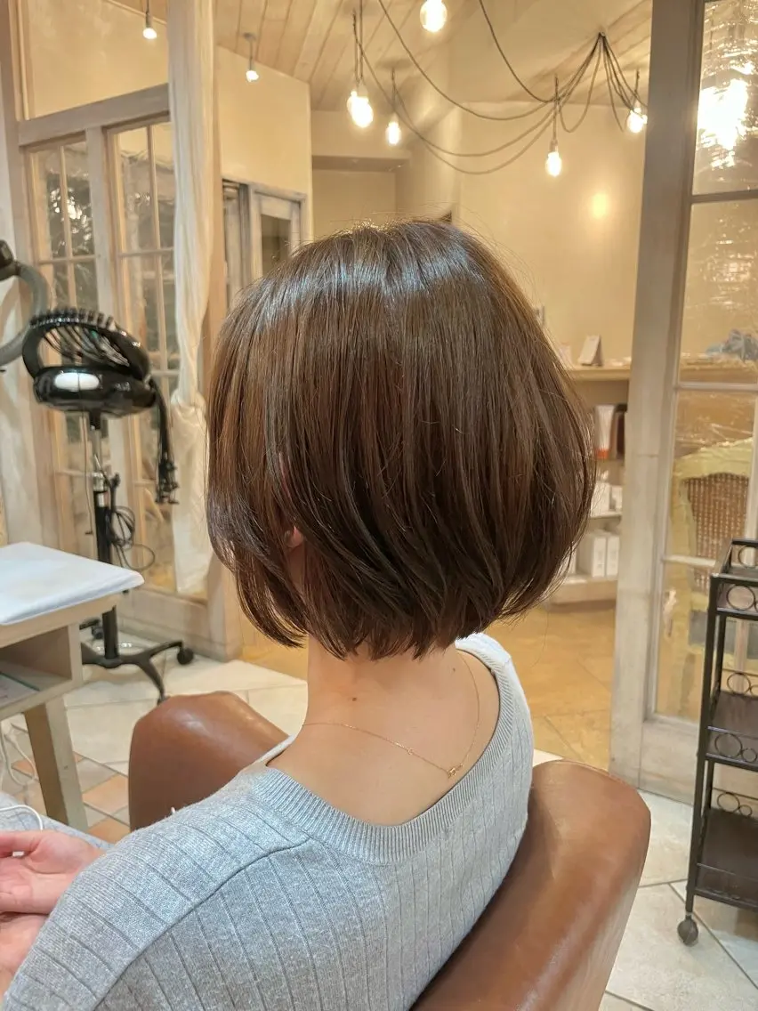 ショート ショートボブ ボブ ショートヘア ショートカットなら 前平友慈のヘアスタイル