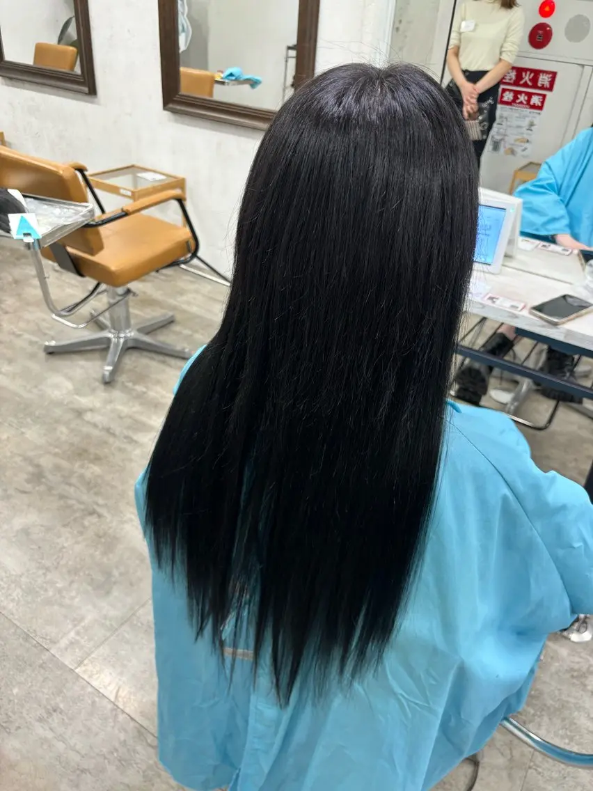 ロング ️韓国ヘア/レイヤー カットYūka❤️のヘアスタイル