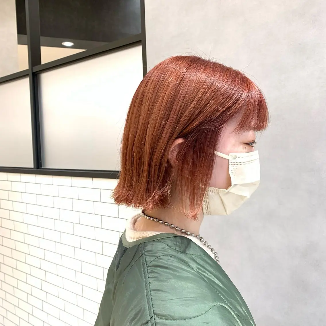 ショート ボブ 佐々木 優衣のヘアスタイル