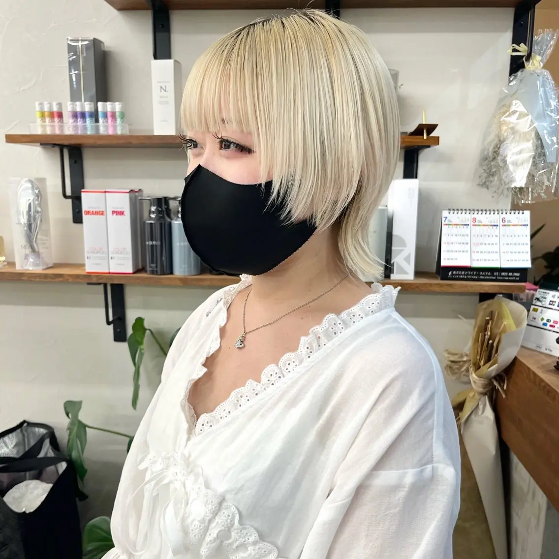 ショート ボブ レイヤーカット 似合わせカット ショートヘア ウルフカット カット トリートメント 初めてのショート お任せください✂️のヘアスタイル