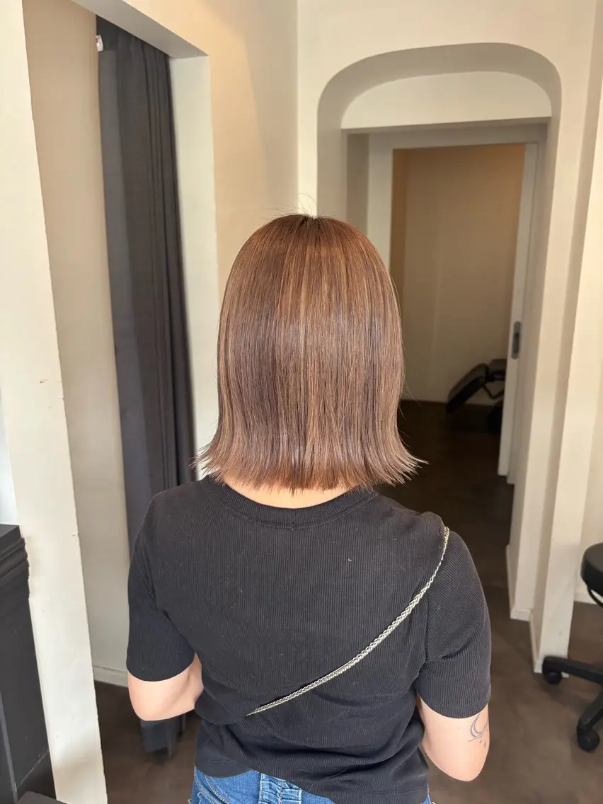 ミディアム カラー 似合わせhair🎀 Manaのヘアスタイル