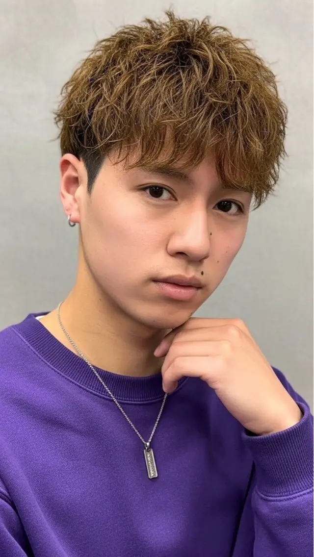 ショート パーマ メンズ メンズパーマ カット パーマ トリートメント 🔮メンズ縮毛矯正 メンズパーマ💎竹永のヘアスタイル