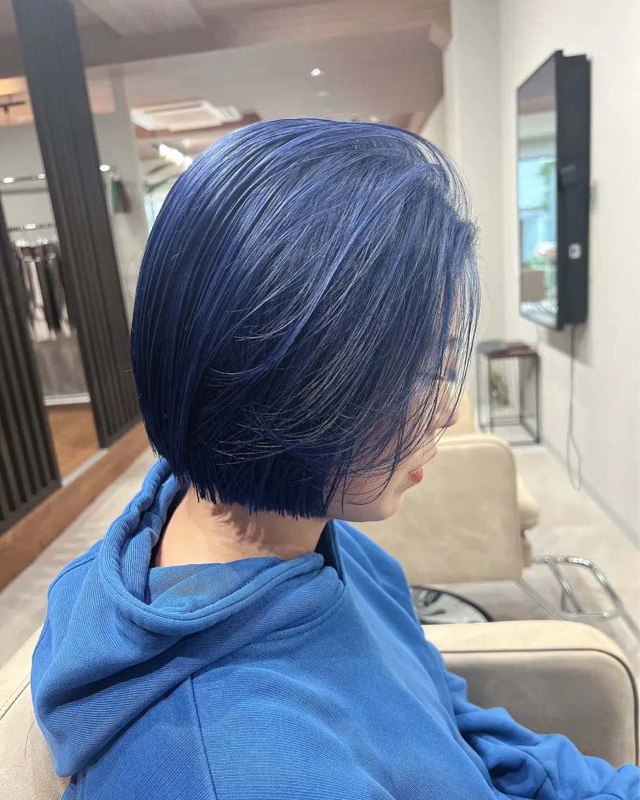 ショート カラー box mico. mutsumiのヘアスタイル