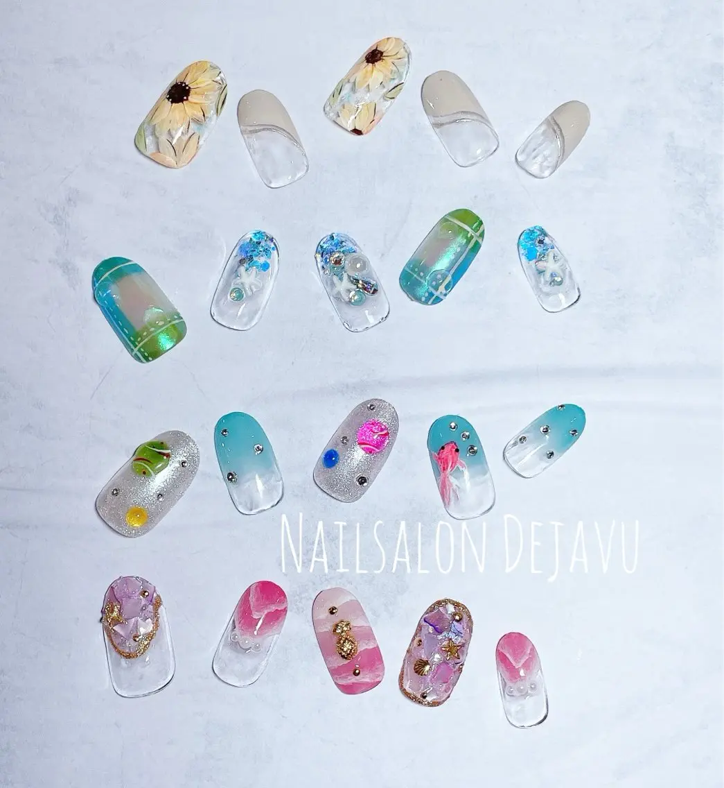 ネイル ハンドネイル Nail salon Dejavu 🌿のネイルデザイン