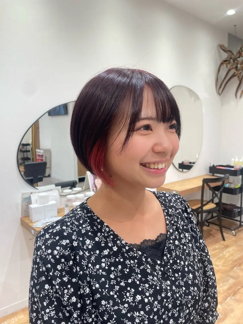 ❤️🔥「1日3名限定」ポイントでカラーしたい方にオススメ❤️🔥部分ブリーチ+オンカラー+髪質改善トリートメント✨の写真