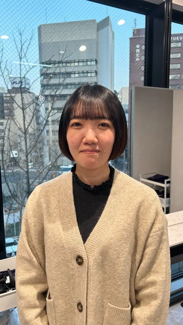 ショート ボブ 寺川留以 /カットモデル募集中のヘアスタイル