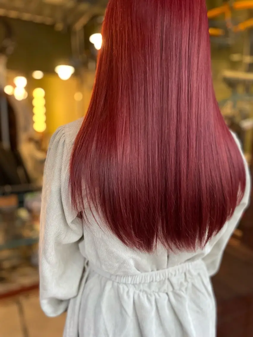 ロング カラー カット ヘアカラー トリートメント ヘアセット PATH-hair. storeのヘアスタイル
