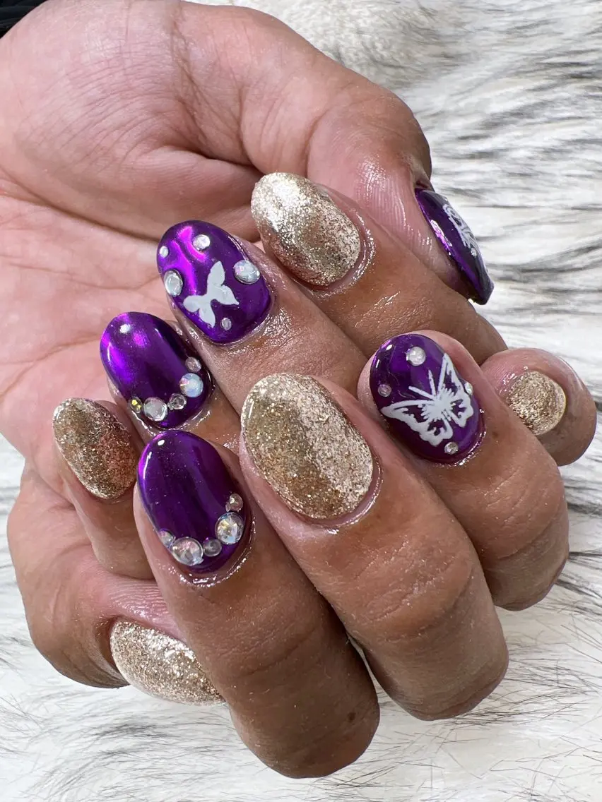 ネイル ミラーネイル coco nailのネイルデザイン