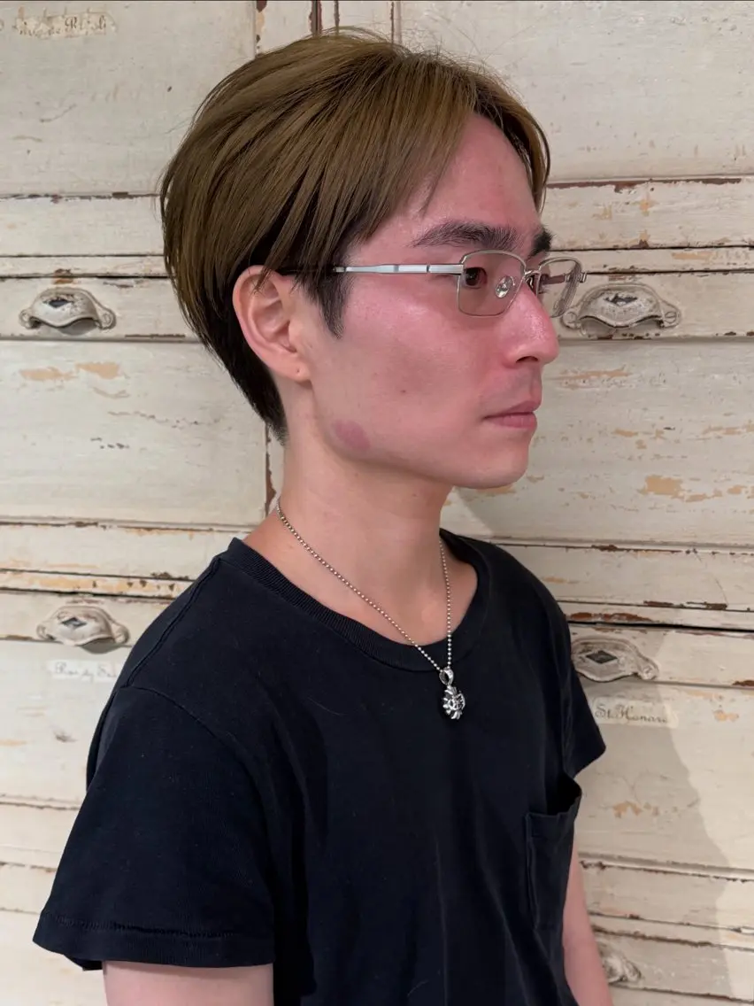 カラー メンズ カット ヘアカラー RorriM natsuのヘアスタイル