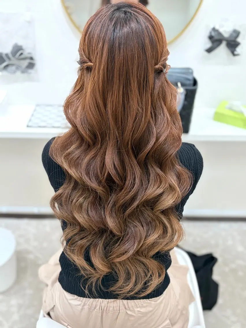 ヘアアレンジ hairset salon m.のヘアスタイル