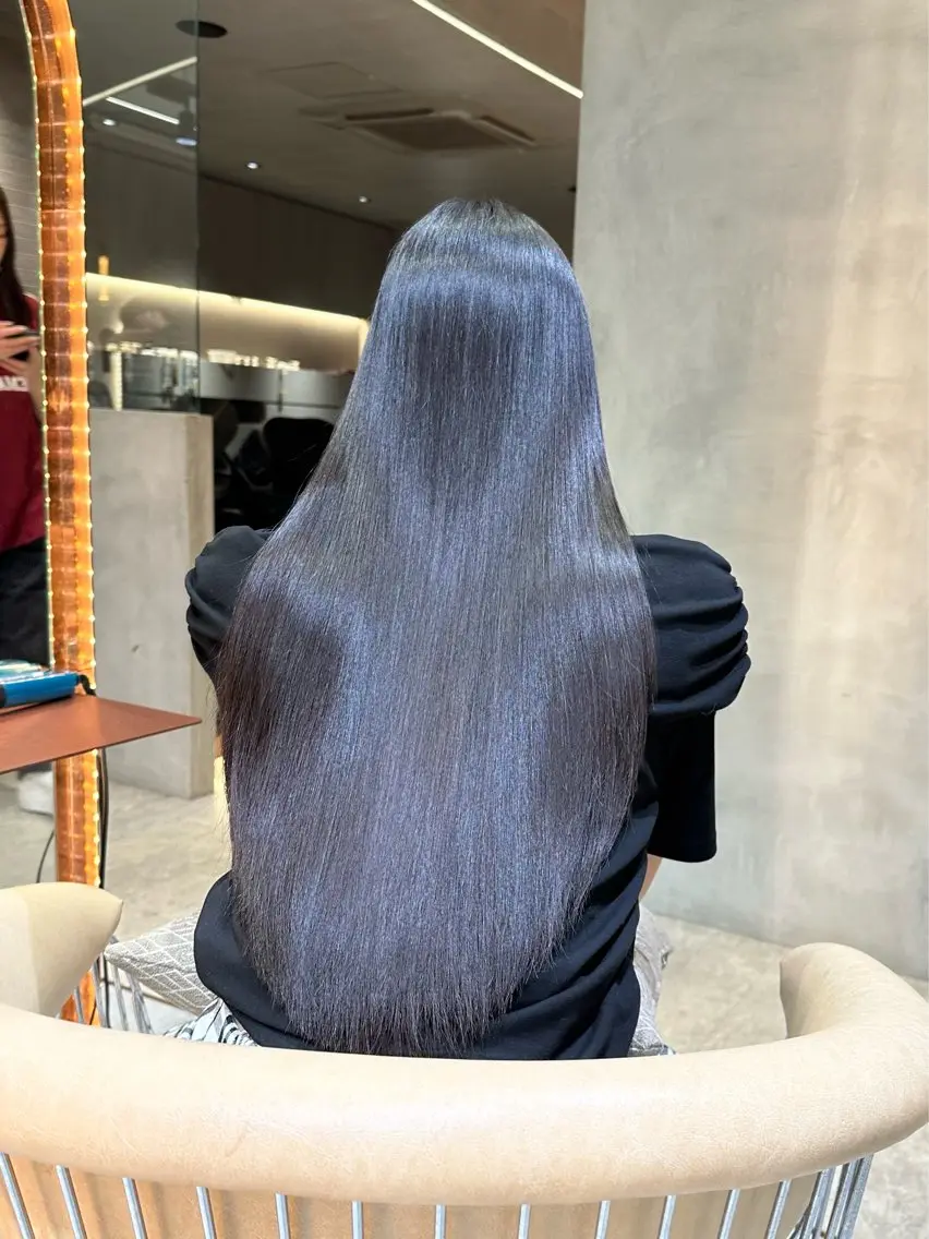 【ミニモSALE❣️】カット＋巻ける縮毛矯正＋トリートメントの写真