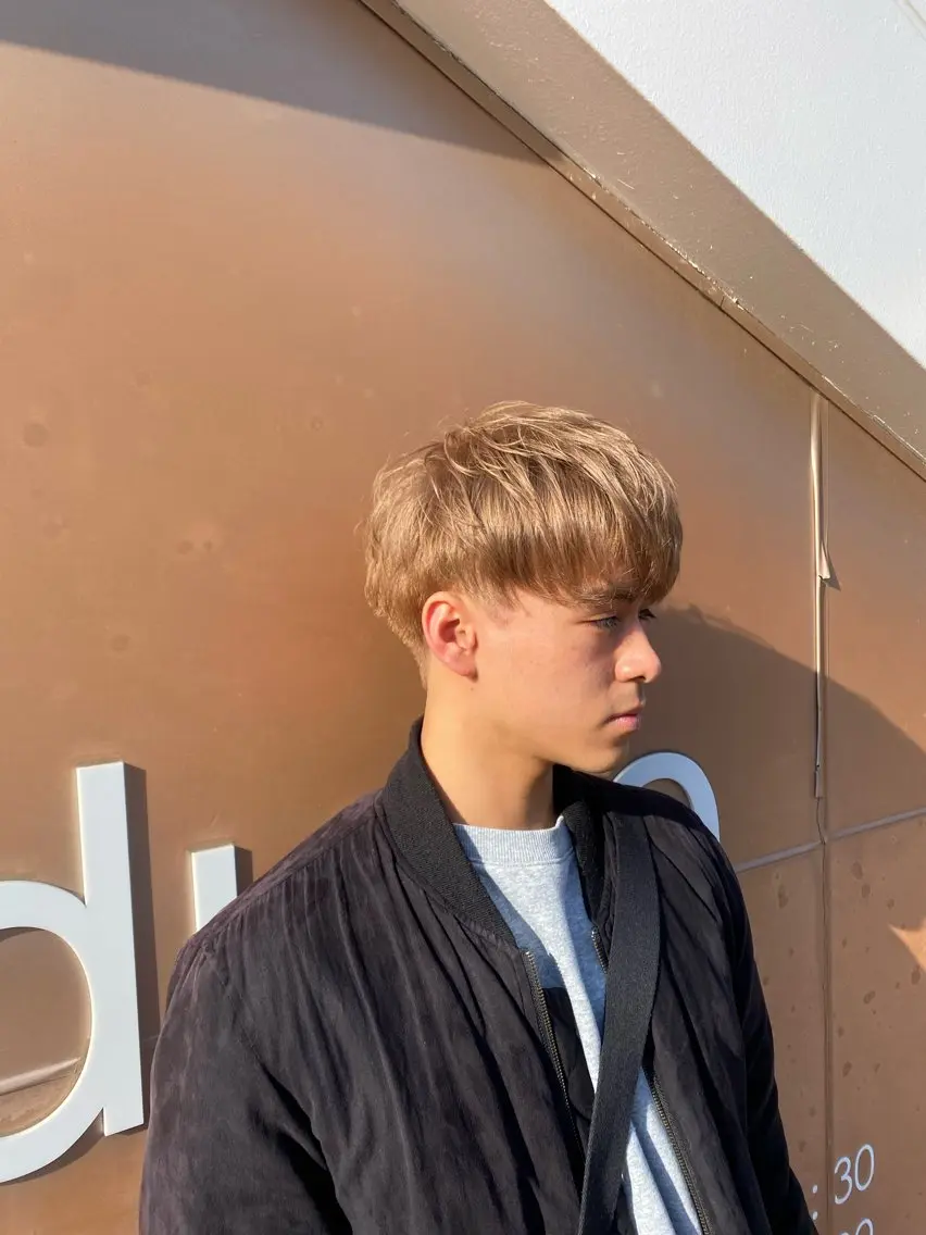 カラー メンズ カット ヘアカラー 🫧🤍Ryusei 🤍🫧のヘアスタイル