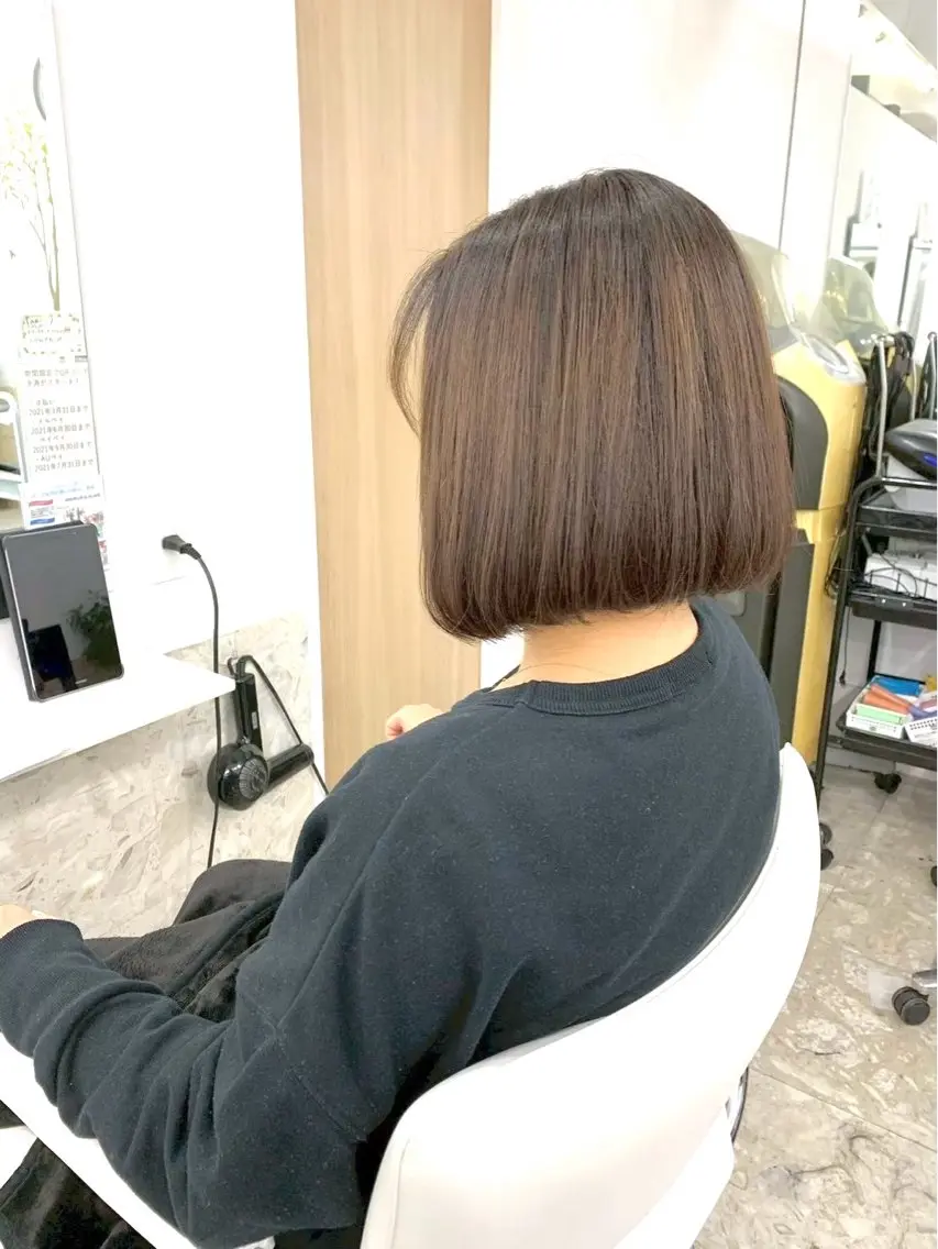 ミディアム 💠レディース特化 外崎美柚💠のヘアスタイル