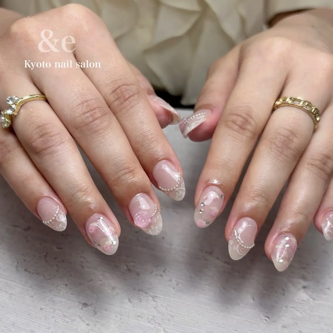 ネイル ハンドネイル nail salon &e rieのネイルデザイン