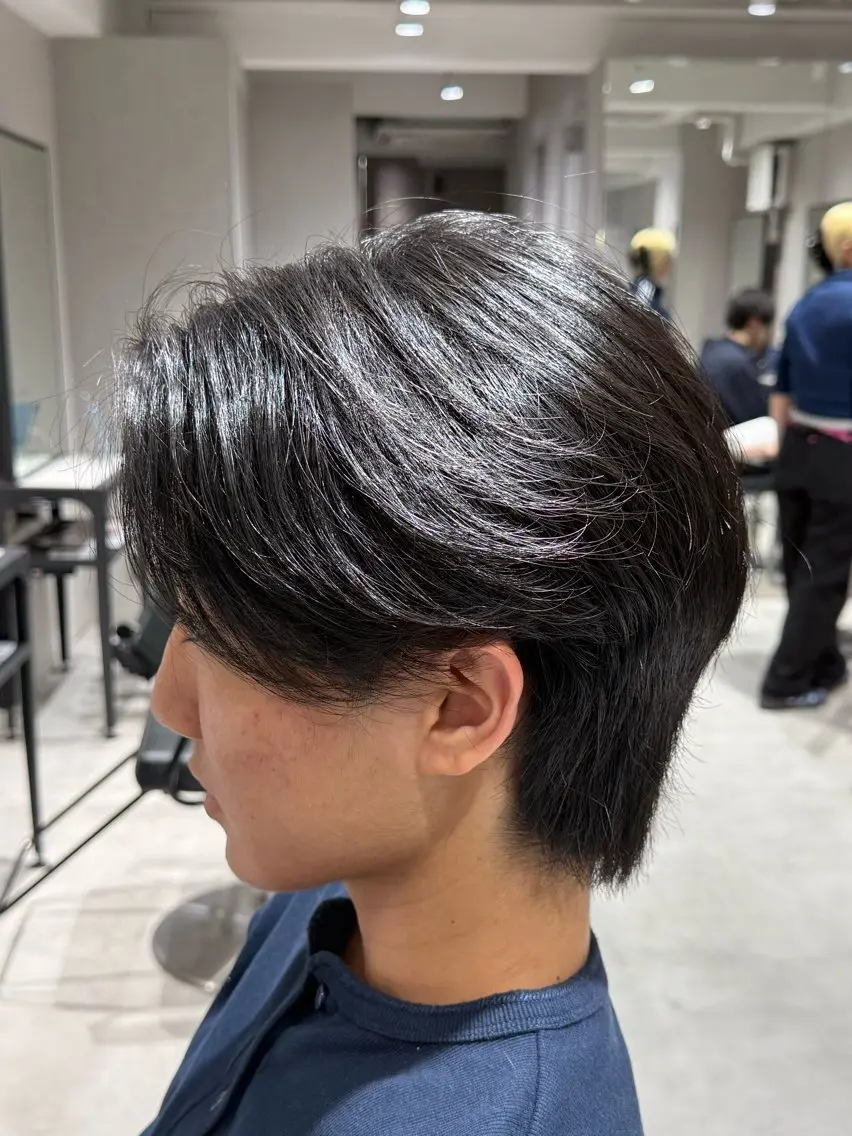 メンズ カット 縮毛矯正 メンズ縮毛矯正 /池袋/原田海朱のヘアスタイル