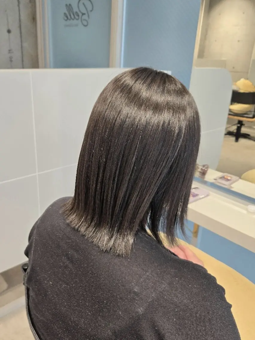 カラー アッシュ アッシュグレー アッシュグレージュ グレージュ ヘアカラー SHOKO /Belleのヘアスタイル