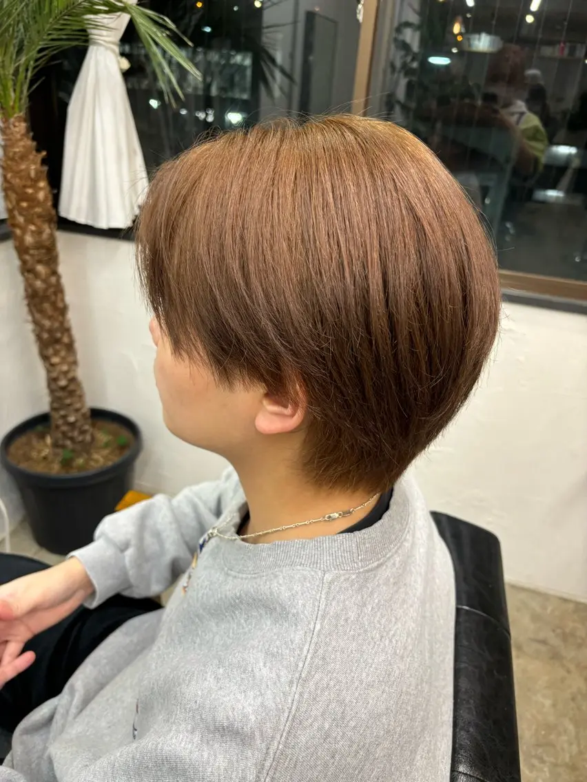 ショート カット 福田 佳穂のヘアスタイル
