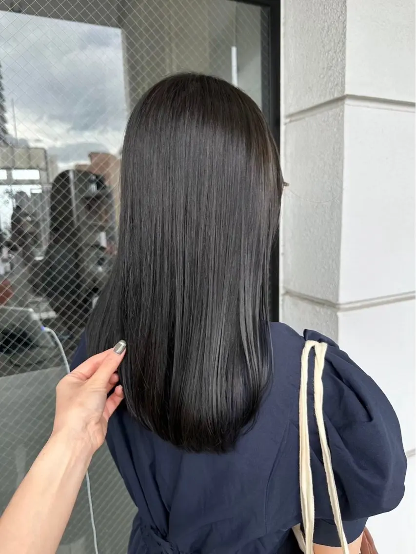 カラー 透明感カラー yuiのヘアスタイル
