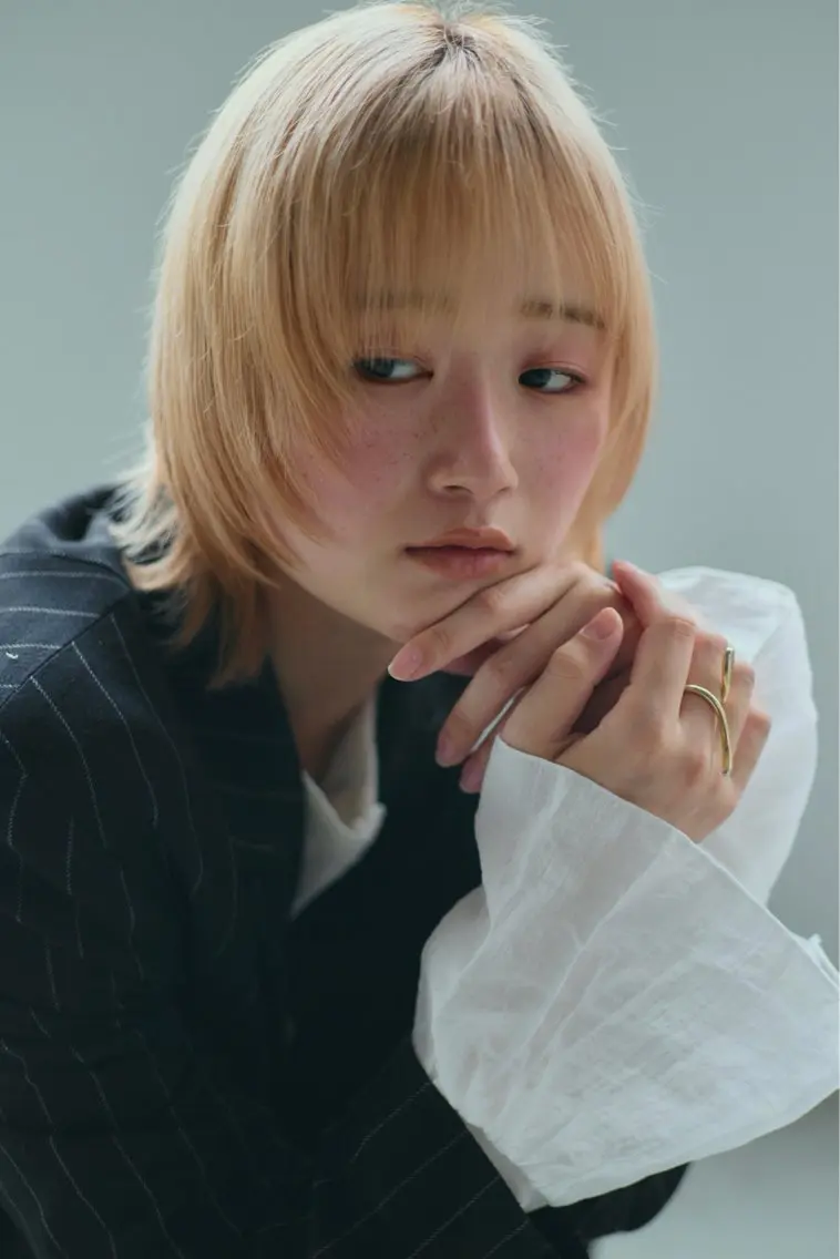 ⭐️平日限定⭐️似合わせカット➕ブリーチリタッチダブルカラーの写真