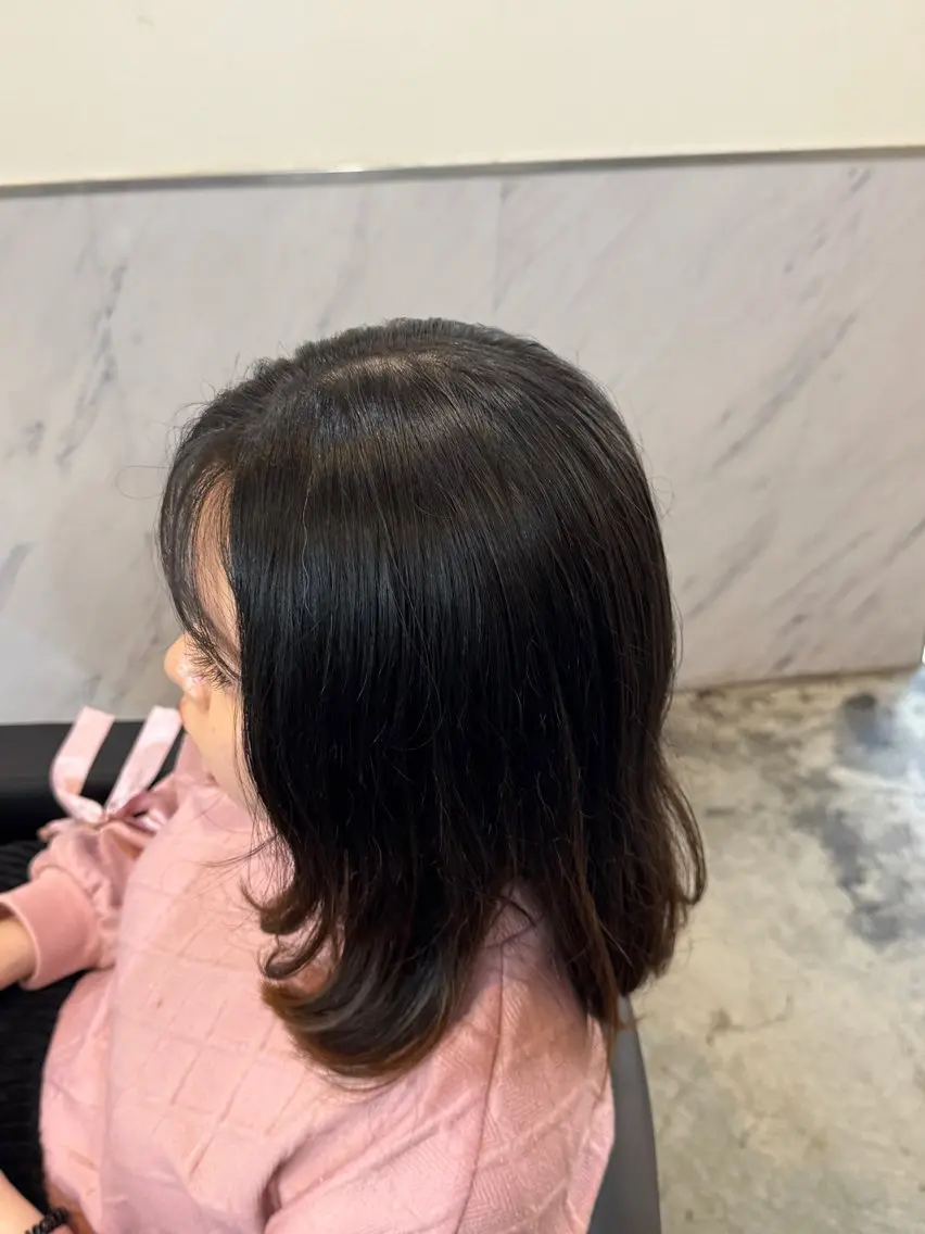 ミディアム BLINK 心斎橋のヘアスタイル