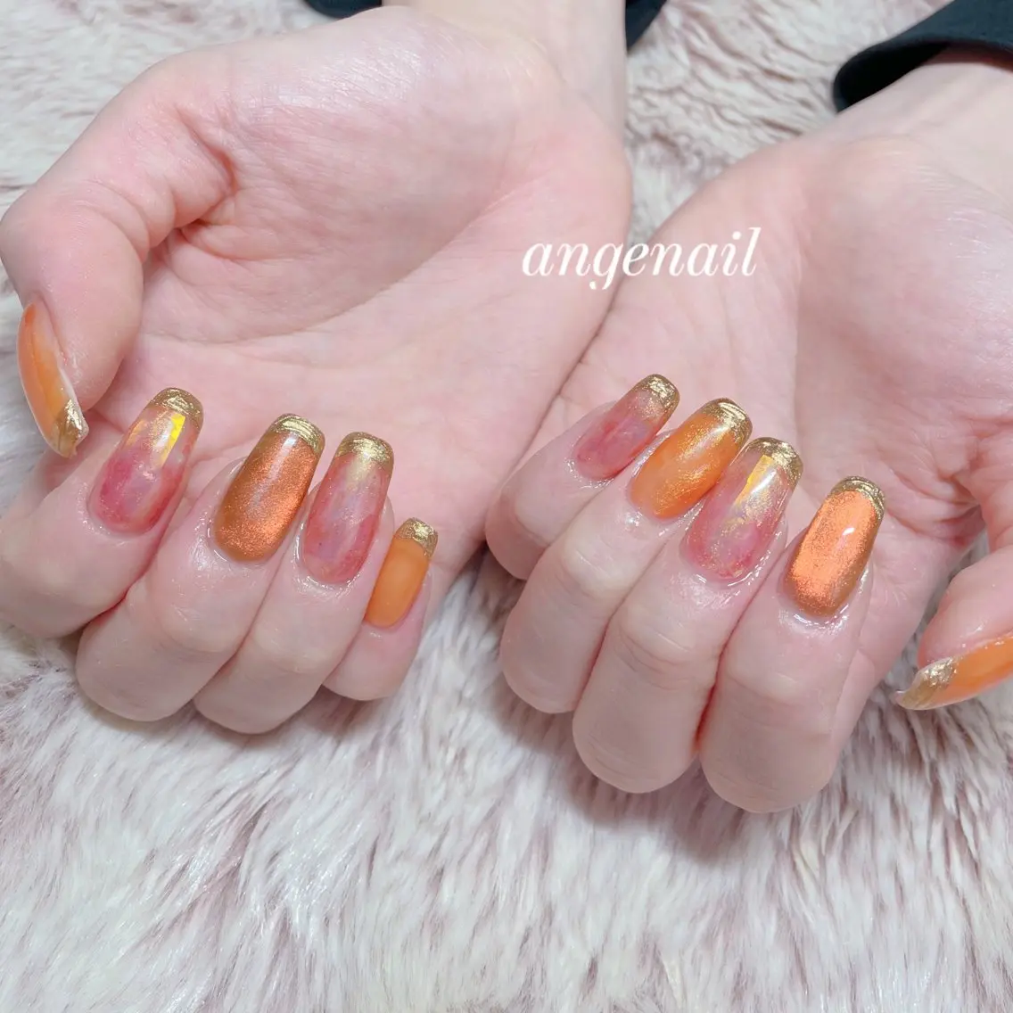 ネイル ハンドネイル オーナーネイリスト MAKIのネイルデザイン