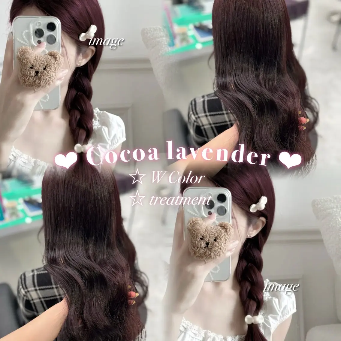 ロング カラー ガーリー♡女の子っぽ ヘア♡ピンクカラー♡のヘアスタイル
