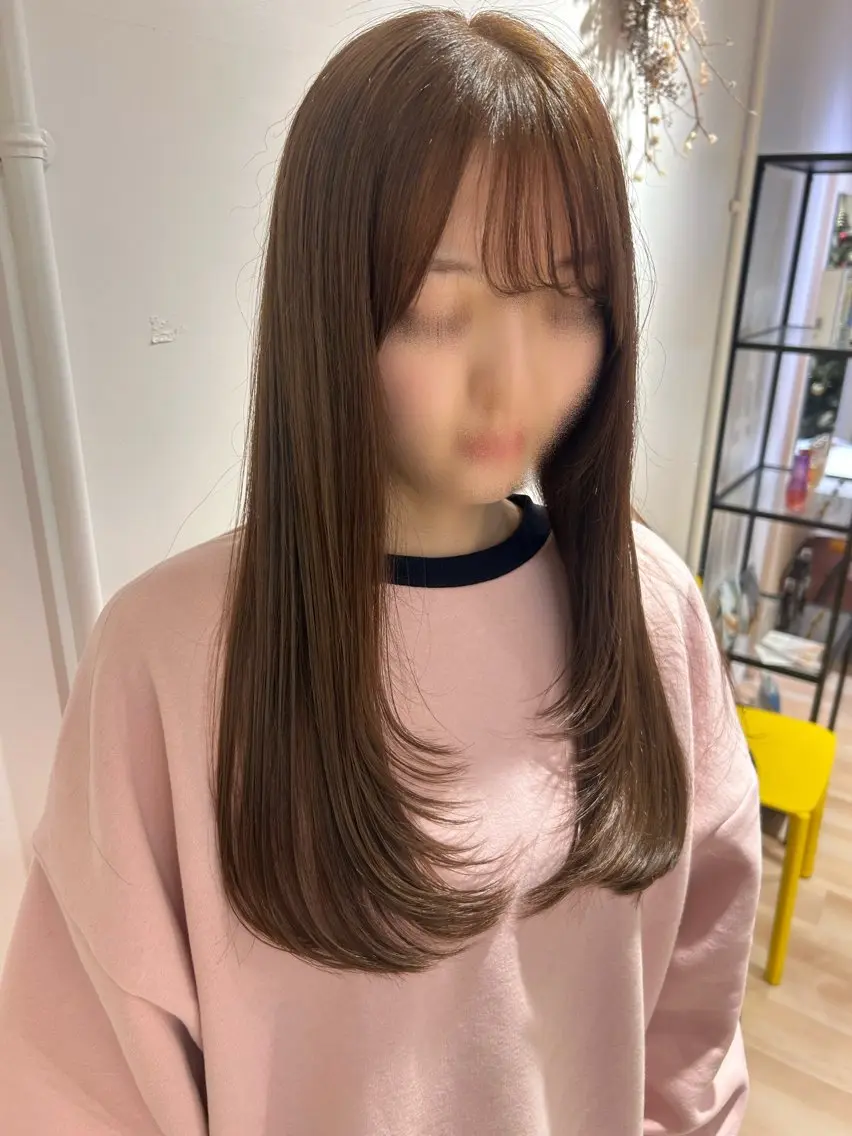 ロング レイヤーカット 🎀natsuki /モテカラーのヘアスタイル