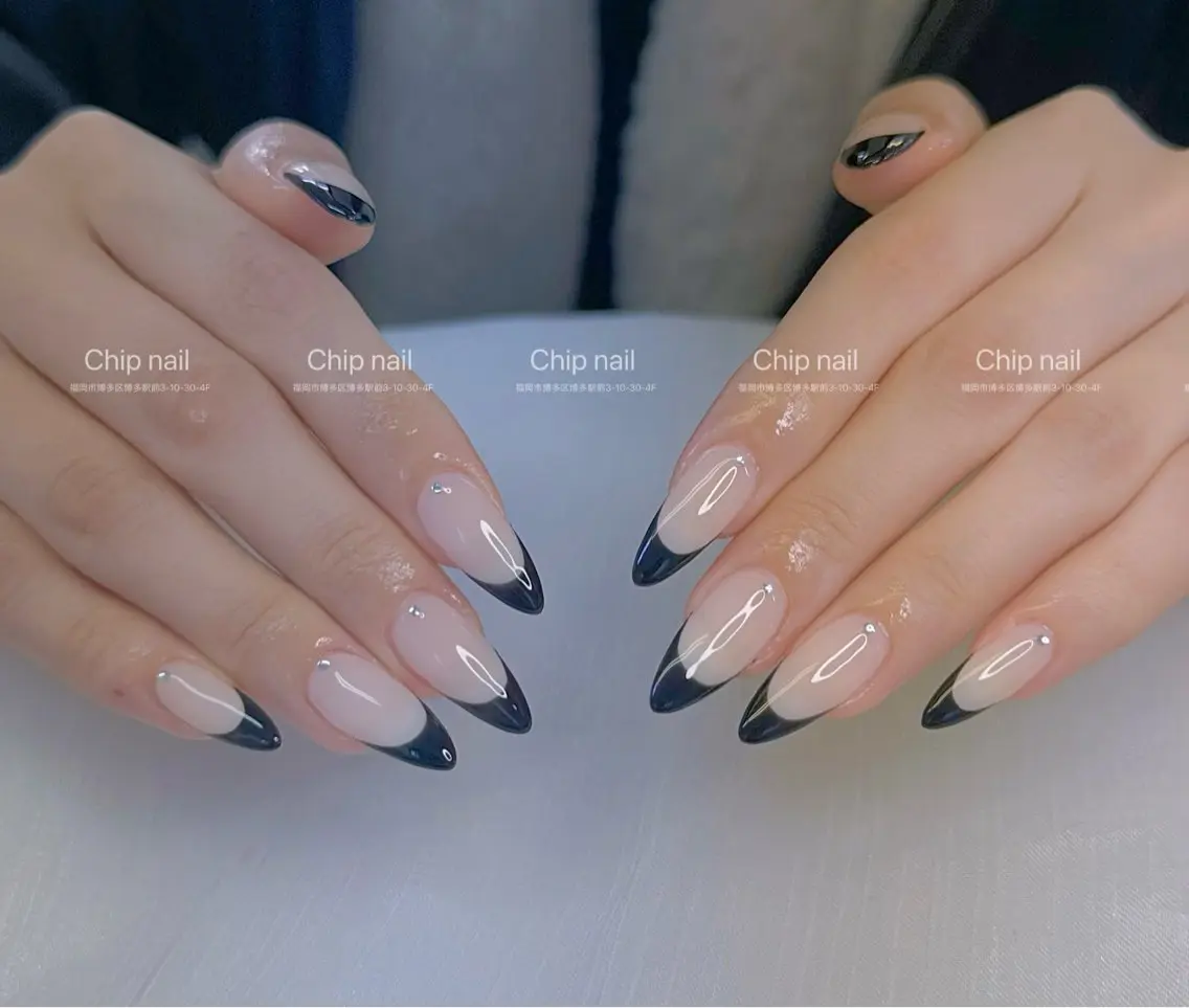 ネイル ストーンネイル ハンドネイル chibi nailのネイルデザイン