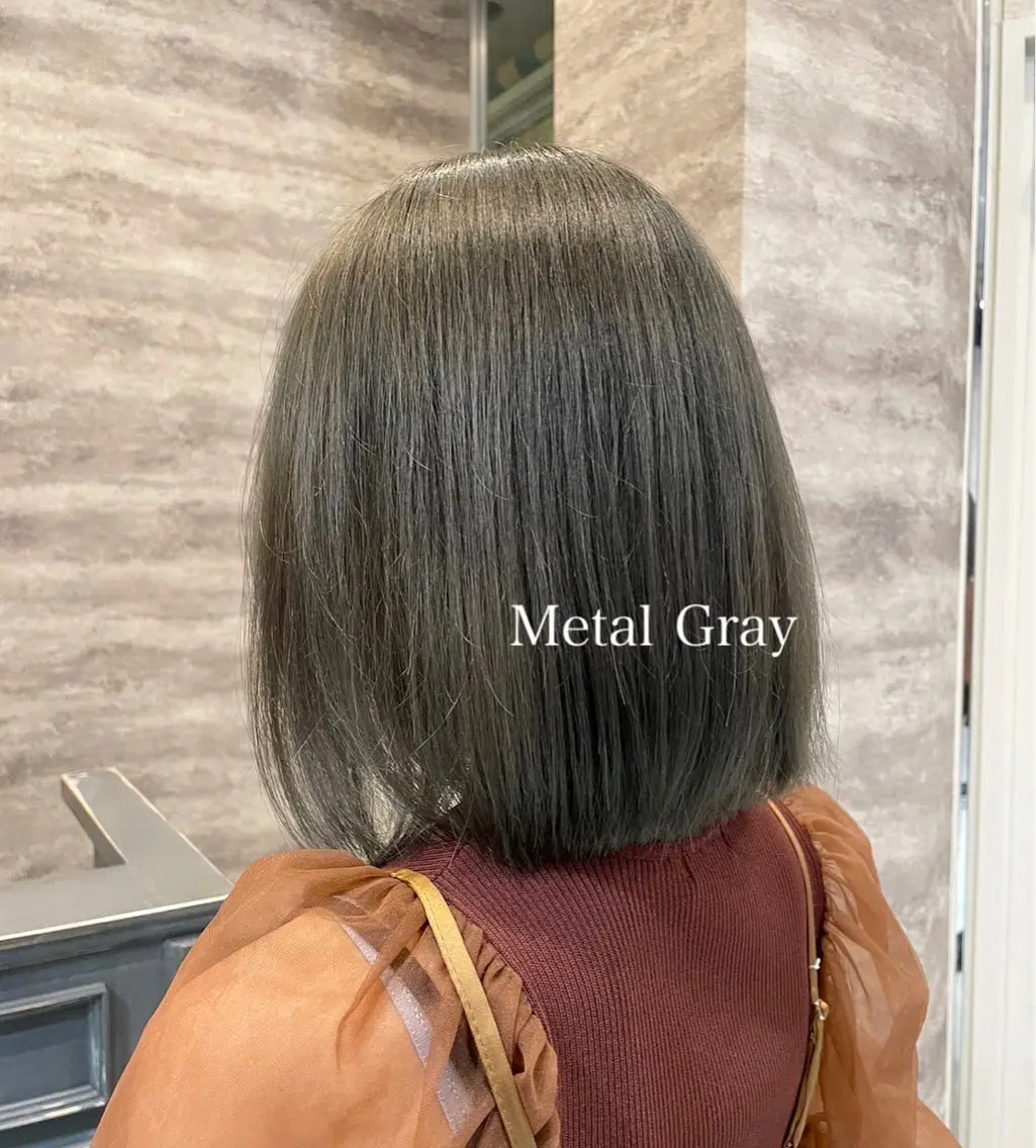 ショート カラー ブリーチ ブルーカラー ダブルカラー グラデーションカラー ハイライトカラー 🫟Blanco🫟 Color&Careのヘアスタイル