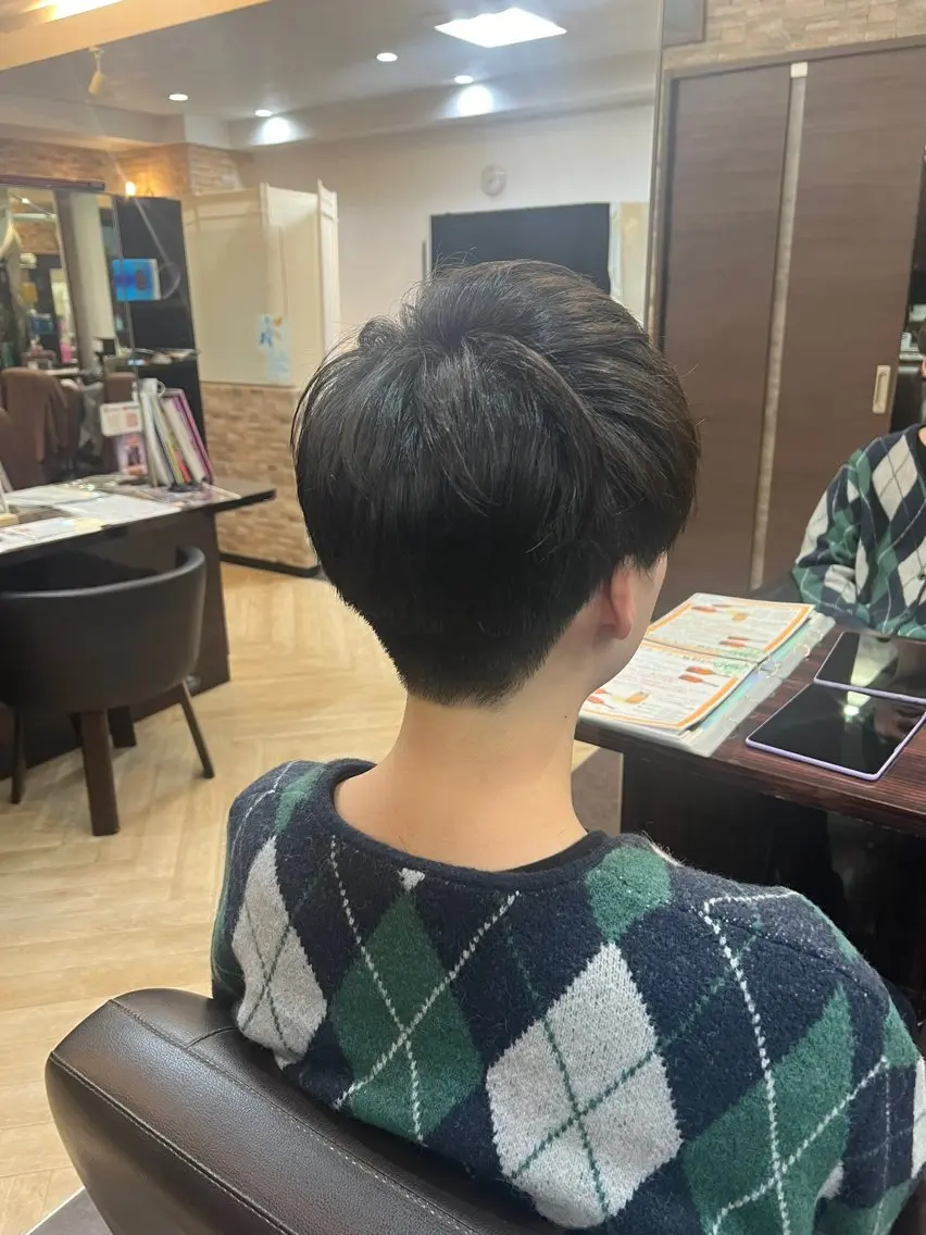 ショート メンズ シャローネ池袋 【れいな】のヘアスタイル