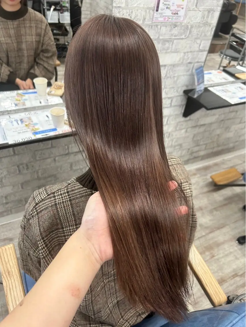 ロング 髪質改善モテカラー 🎀YUIのヘアスタイル
