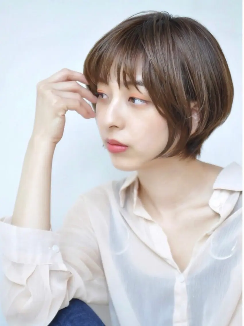 【当日予約大歓迎‪🧚‍♀️💫】大人かわいい丸みボブカットモデル➕3steptreatment付🫧/銀座の写真