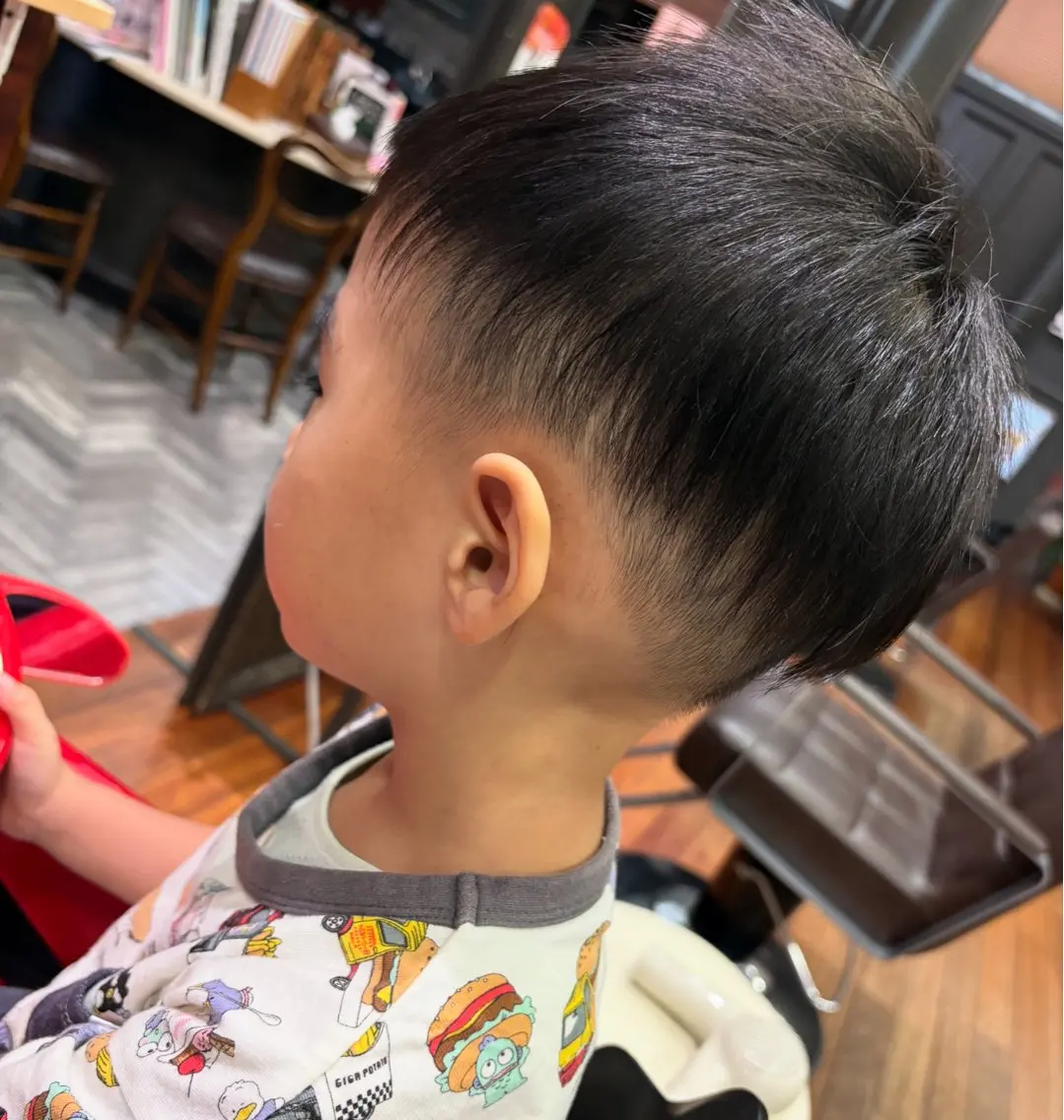 キッズ カット Tommy ✂︎✂︎のヘアスタイル