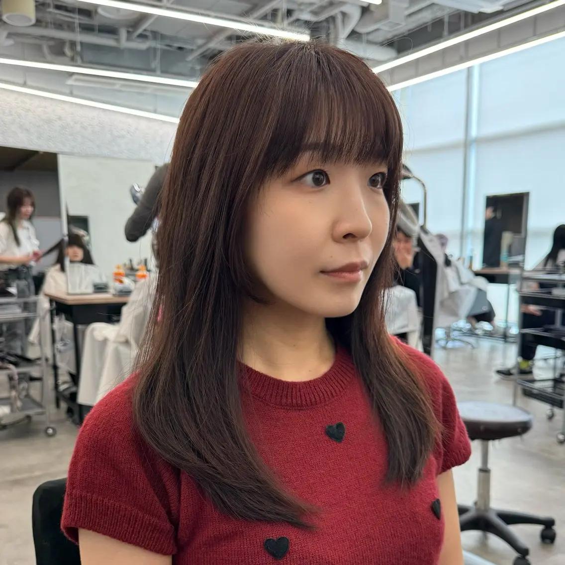 ミディアム カラー 柔らかいレイヤー🌿 大人ヘア/みっきーのヘアスタイル