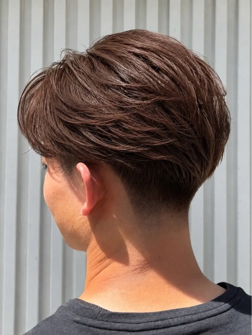 【当日限定】メンズカット+フルカラー¥6600の写真