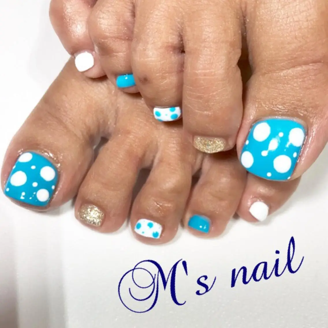 ネイル フットネイル M's nail ..高幡不動のネイルデザイン