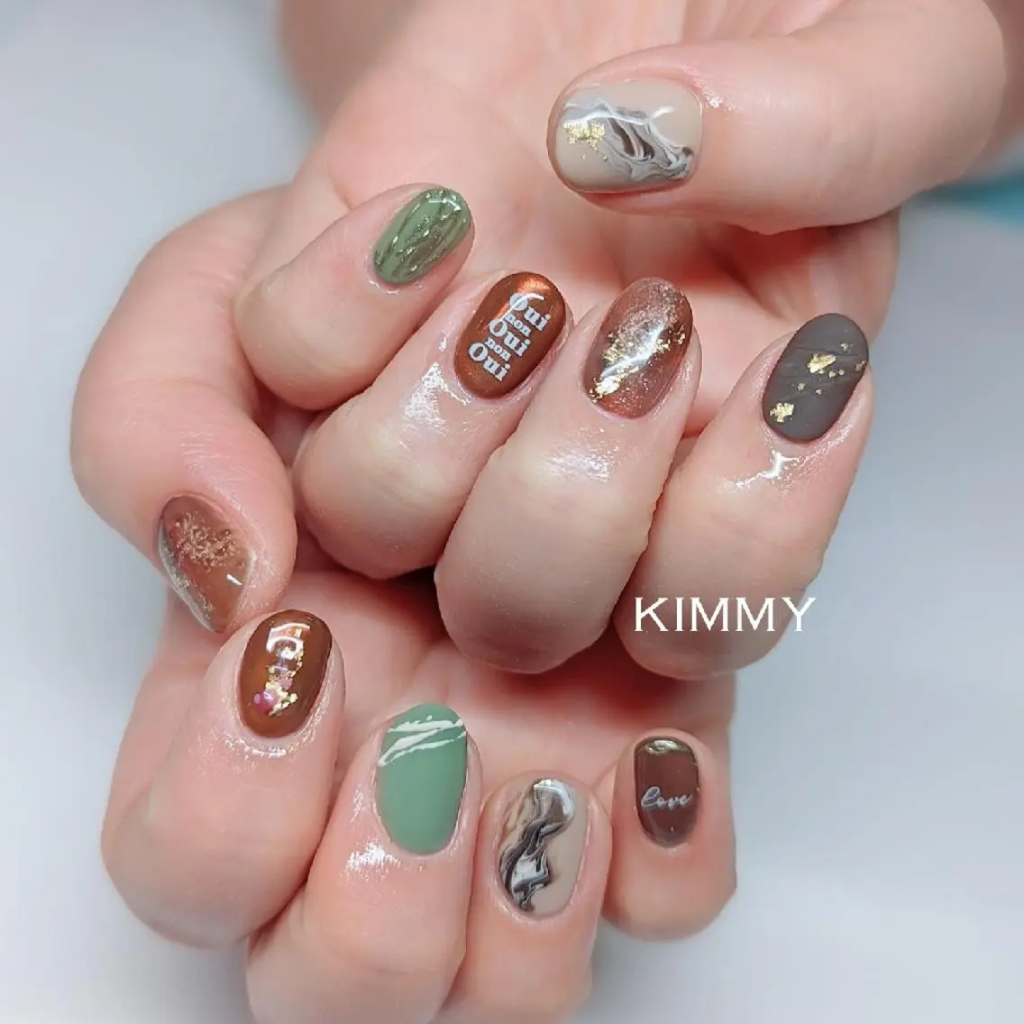 ネイル ハンドネイル kimmy nailsのネイルデザイン