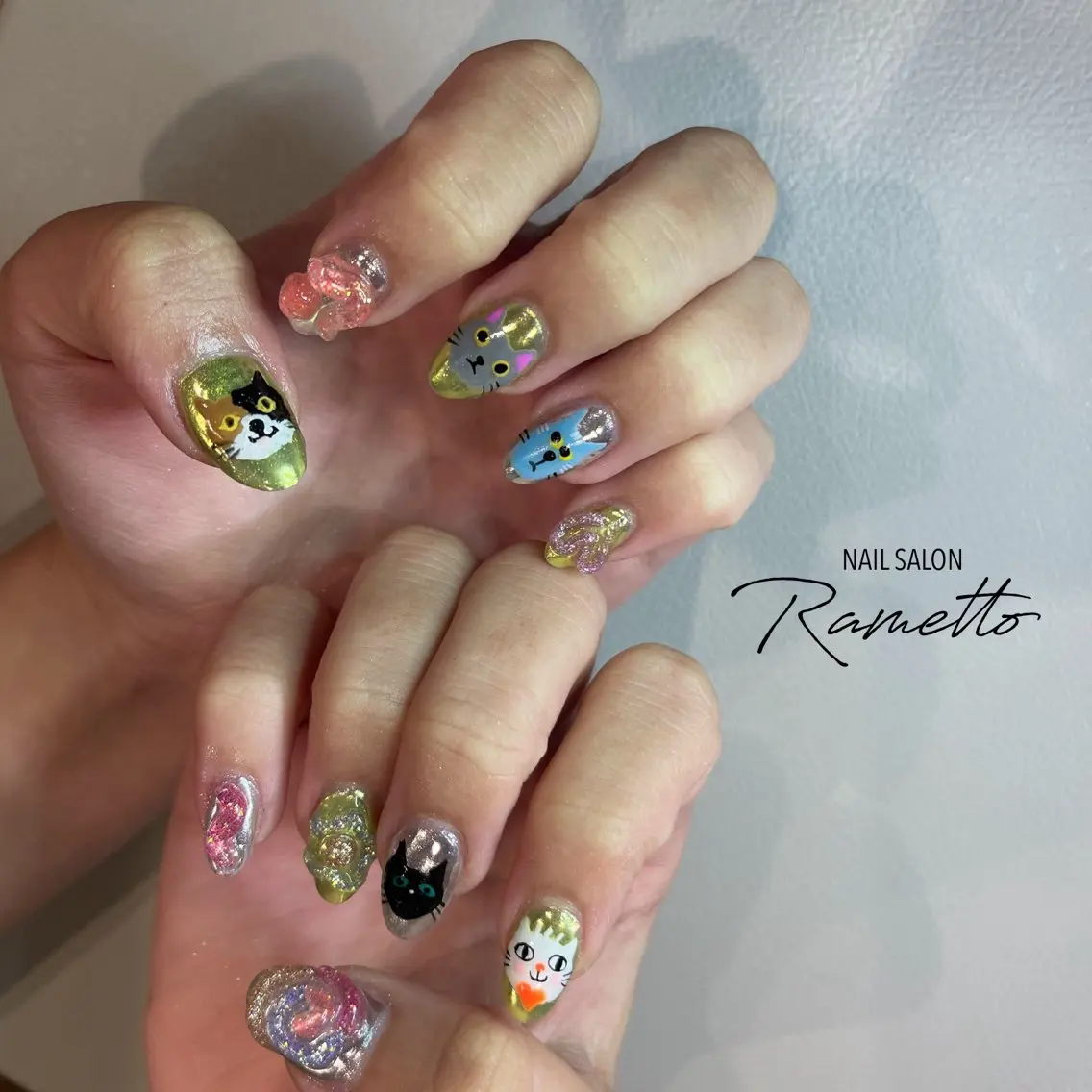 ネイル ハンドネイル NAILSALON Ramettoのネイルデザイン